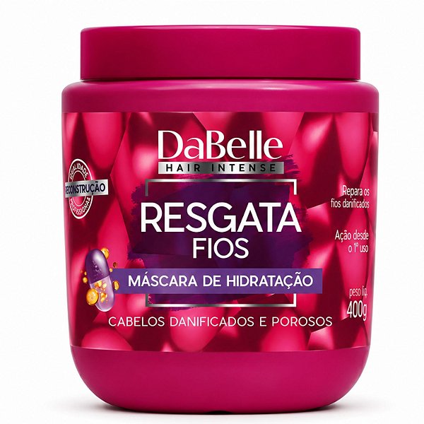 Máscara De Hidratação DaBelle Resgata Fios 400g