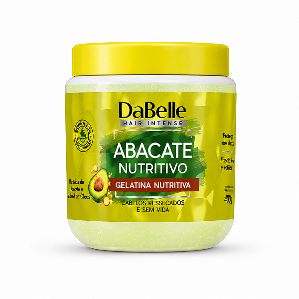 Gelatina Capilar DaBelle Abacate Nutritivo 400g