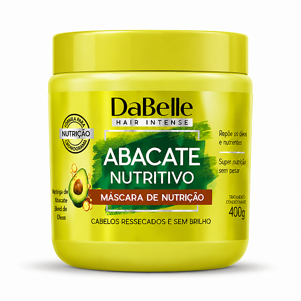 Máscara De Nutrição DaBelle Abacate Nutritivo 400g