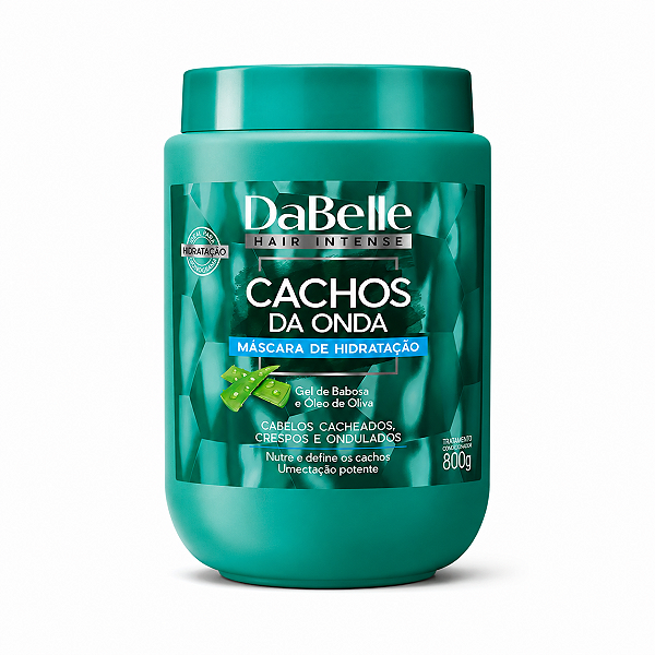 Máscara De Hidratação DaBelle Cachos Da Onda 800g