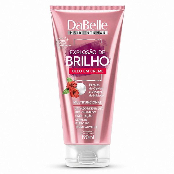 Óleo Em Creme DaBelle Explosão De Brilho Multifuncional 190ml