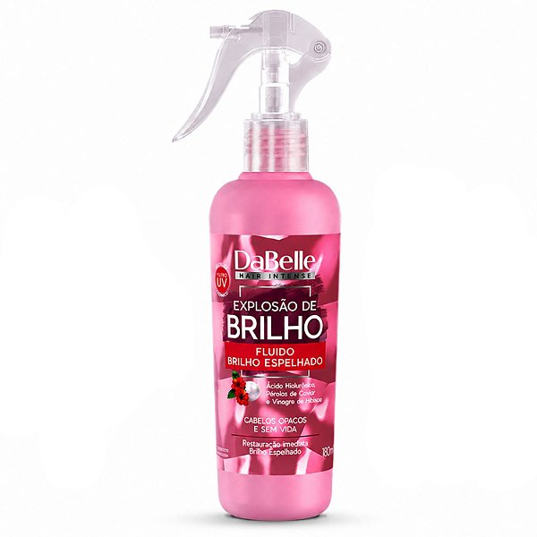 Fluido Brilho Espelhado DaBelle Explosão De Brilho 180ml