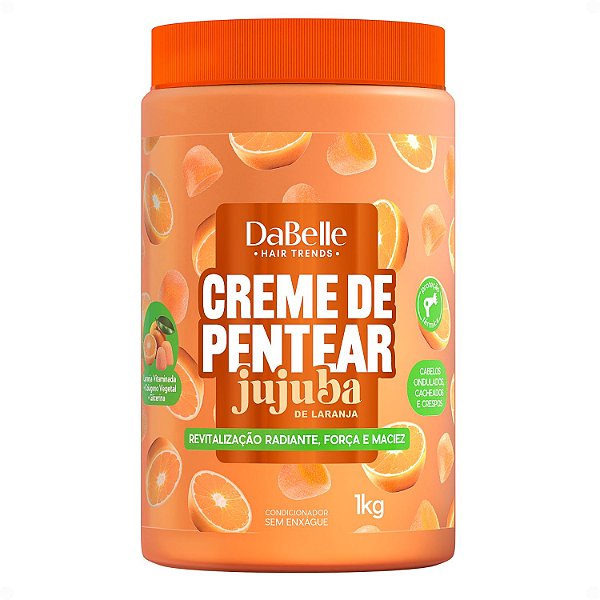 Creme De Pentear Dabelle Jujuba De Laranja 1kg