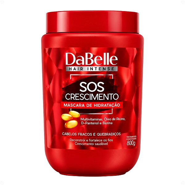 Máscara De Hidratação DaBelle Sos Crescimento 800g