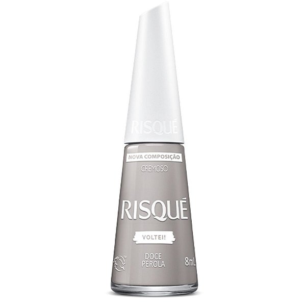 Esmalte Cremoso Risqué Voltei! Doce Perola 8ml
