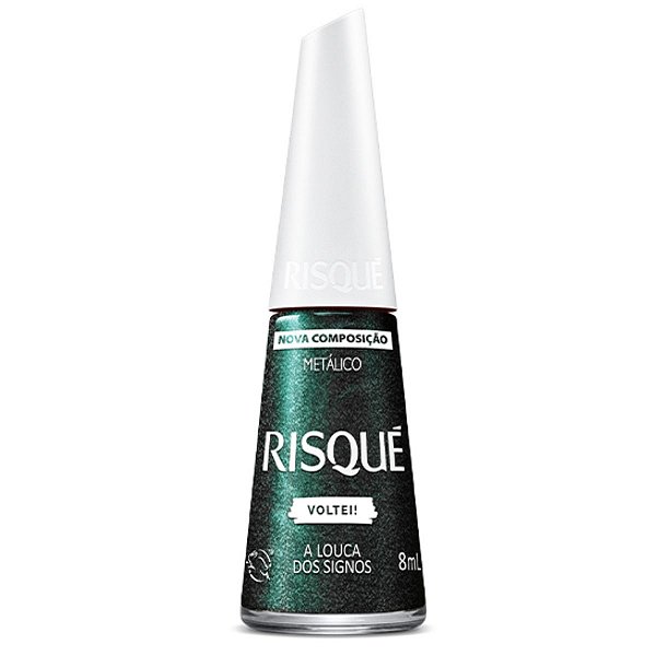 Esmalte Metálico Risqué Voltei! A Louca Dos Signos 8ml