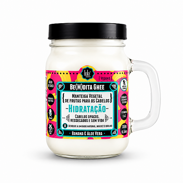 Manteiga Vegetal Hidratação Lola Be(m)dita Ghee 350g