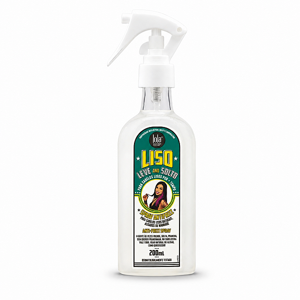 Spray Antifrizz Liso Leve And Solto Lola 200ml