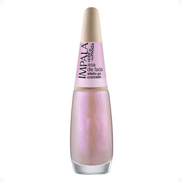 Esmalte Efeito Pó Cromado Impala A Cor da Sua Moda Asa de Fada 7,5ml