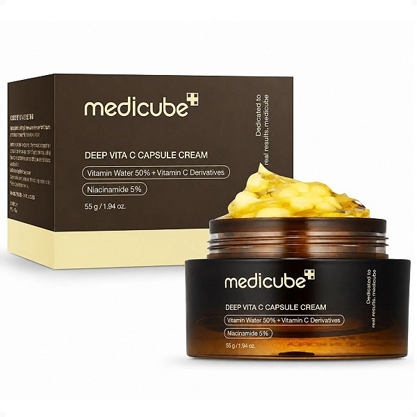 Creme Facial Encapsulado Medicube Deep Vita C Capsule Cream 55g