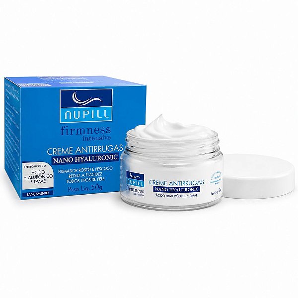 Creme Antirrugas Nupill Firmness Intensive Nano Hyaluronic 50g