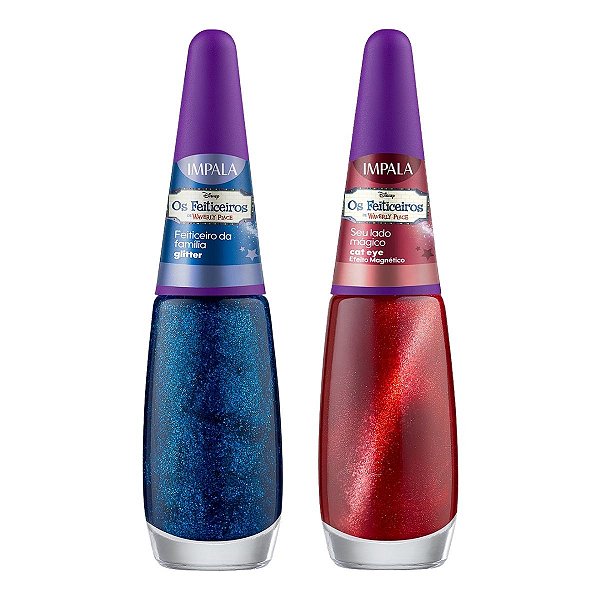 Kit Impala Disney Channel Os Feiticeiros De W.Place Esmalte: Feiticeiro da Família e Seu Lado Mágico