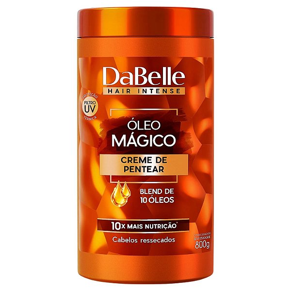 Creme De Pentear DaBelle Óleo Mágico Blend De 10 Óleos 800g