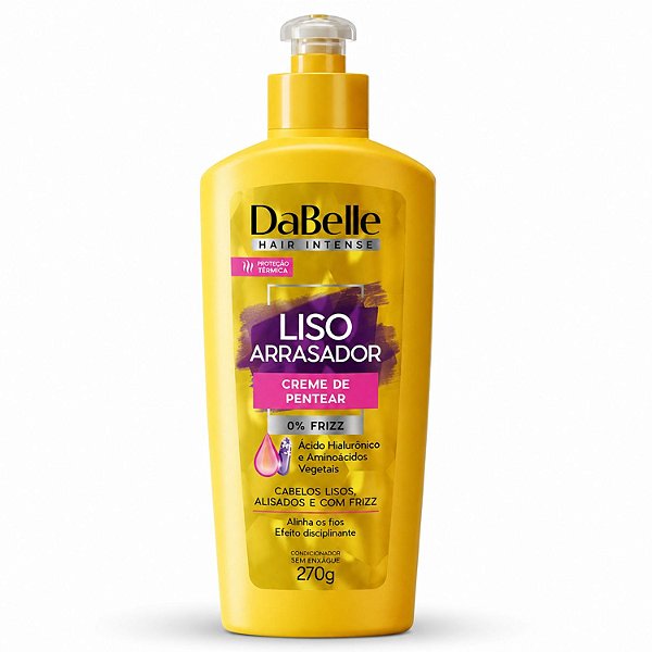 Creme De Pentear DaBelle Liso Arrasador 270g