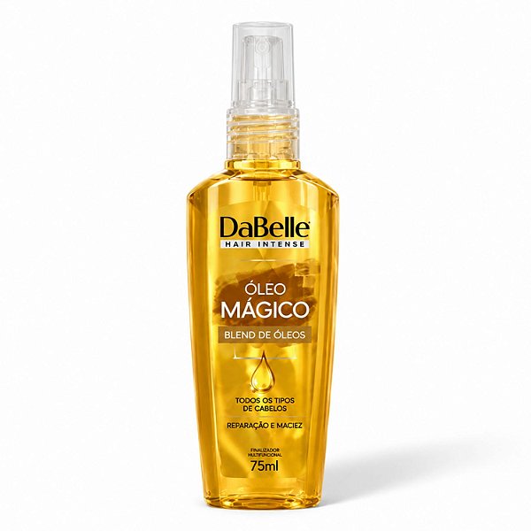Óleo Mágico DaBelle Blend De Óleos Todos Os Tipos De Cabelos 75ml
