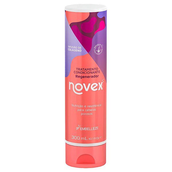 Tratamento Condicionante Novex Infusão De Colágeno Regenerador 300ml