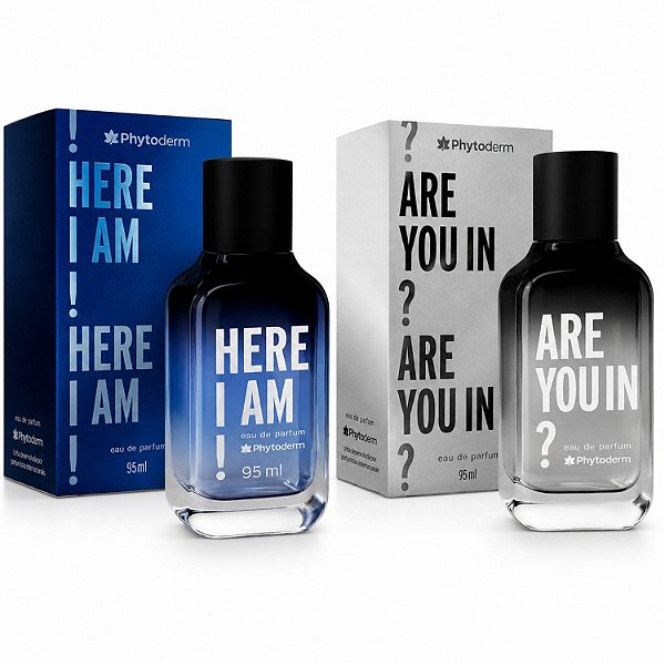 Kit Phytoderm Parfum: Here I Am e Are You in  95ml
