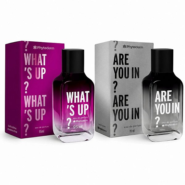 Kit Phytoderm Parfum: What's Up e Are you in 95ml