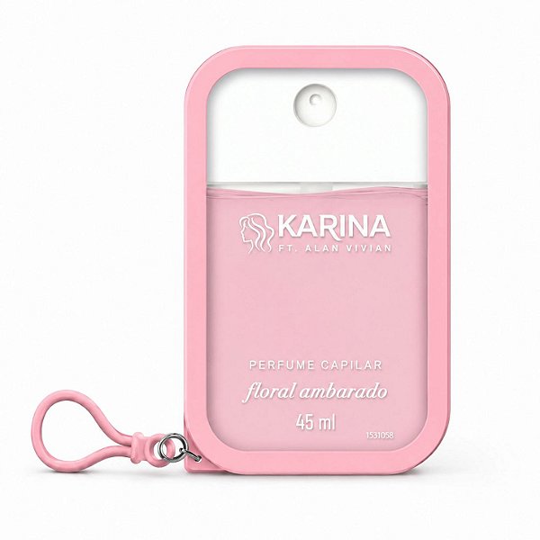 Perfume Capilar Karina Ft. Alan Vivian Floral Ambarado 45ml