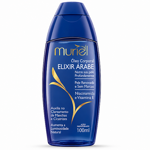 Óleo Corporal Muriel Elixir Árabe Clareamento De Manchas 100ml