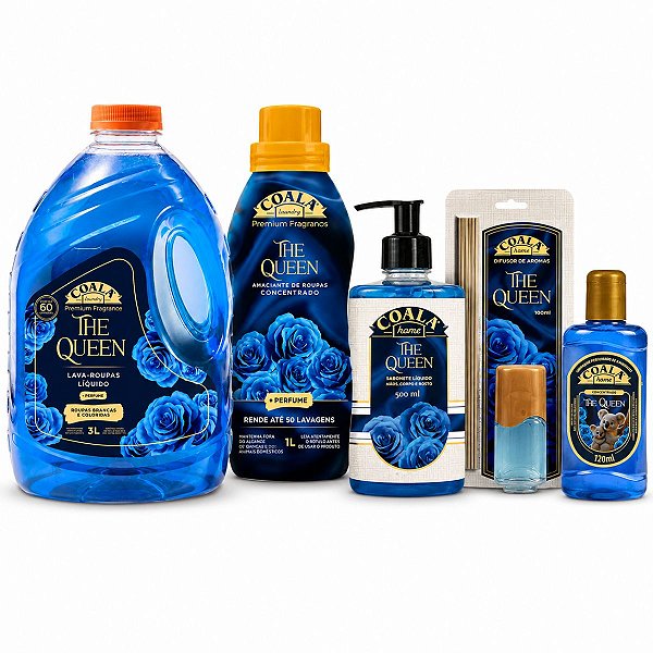 Kit Completo Coala Laundry e Home The Queen Original