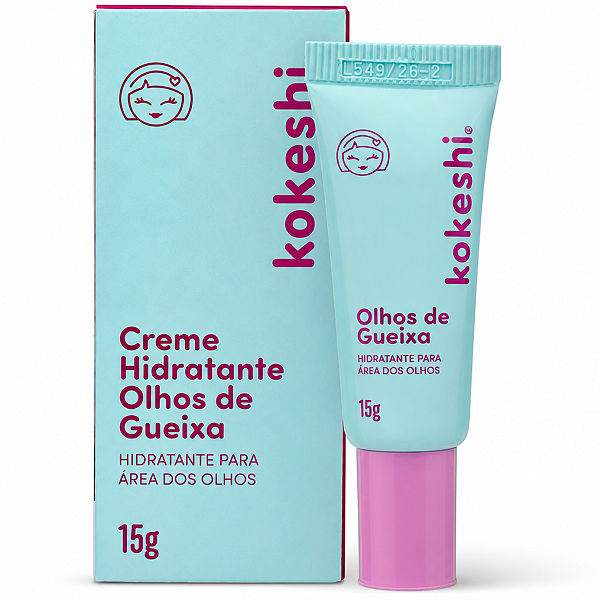 Creme Hidratante Para Área Dos Olhos Kokeshi Olhos De Gueixa 15g