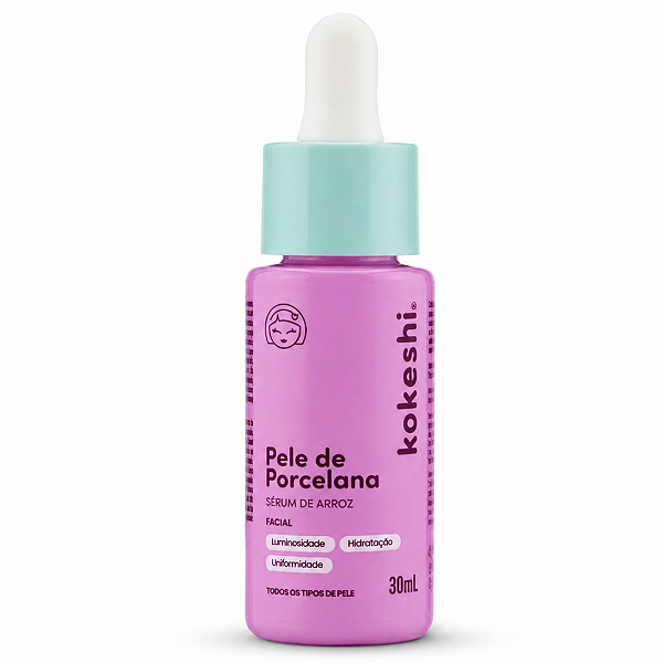 Sérum Facial De Arroz Kokeshi Pele De Porcelana 30ml