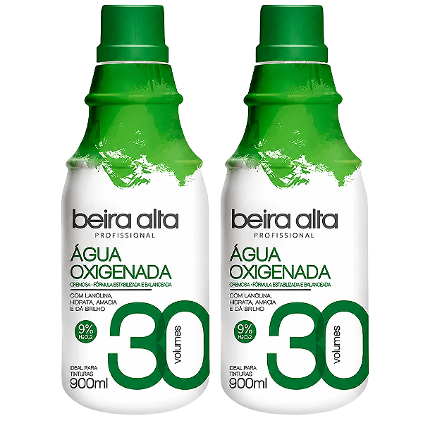 Kit Beira Alta Água Oxigenada: 30 Volumes C/2 900ml