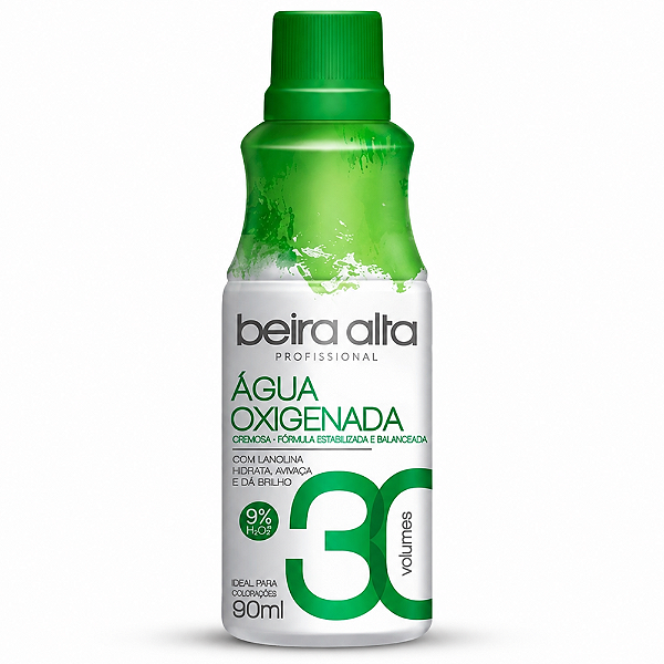 Água Oxigenada 30 Volumes Beira Alta 90ml