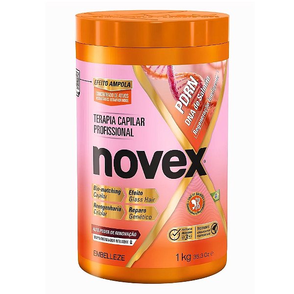 Creme De Tratamento Novex Pdrn Dna De Salmão Regeneração Inteligente 1kg