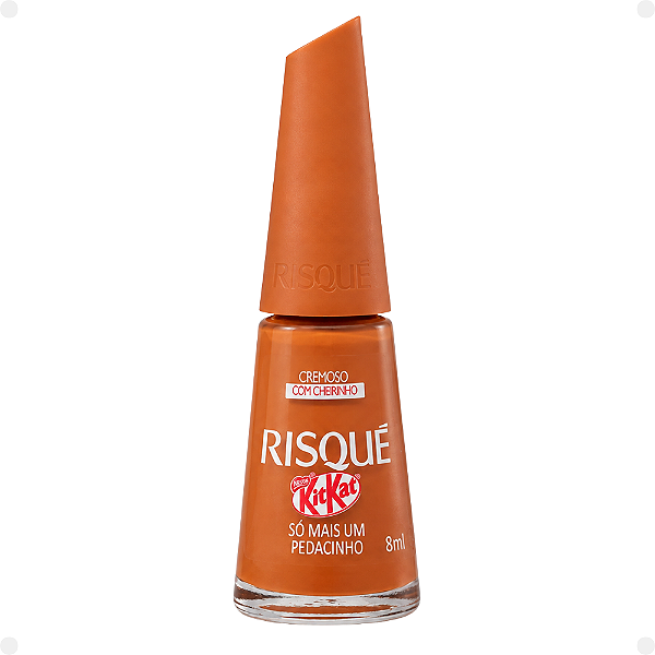Esmalte Cremoso Risqué KitKat Só Mais Um Pedacinho 8ml