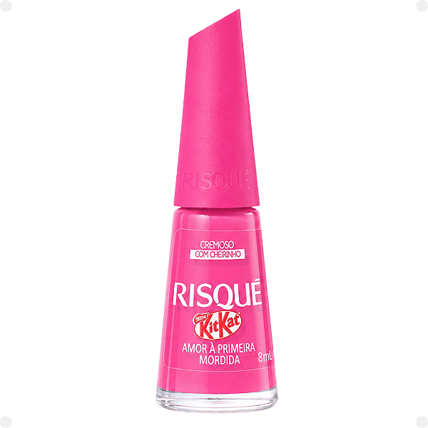 Esmalte Cremoso Risqué KitKat Amor À Primeira Mordida 8ml