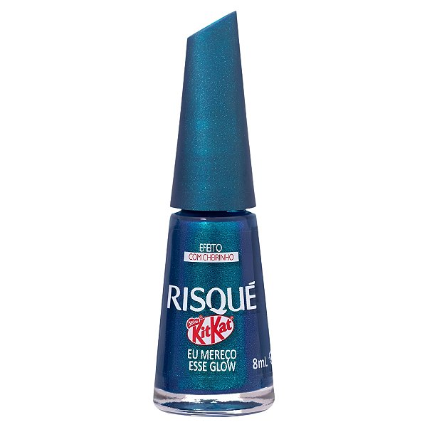 Esmalte Efeito Risqué KitKat Eu Mereço Esse Glow 8ml