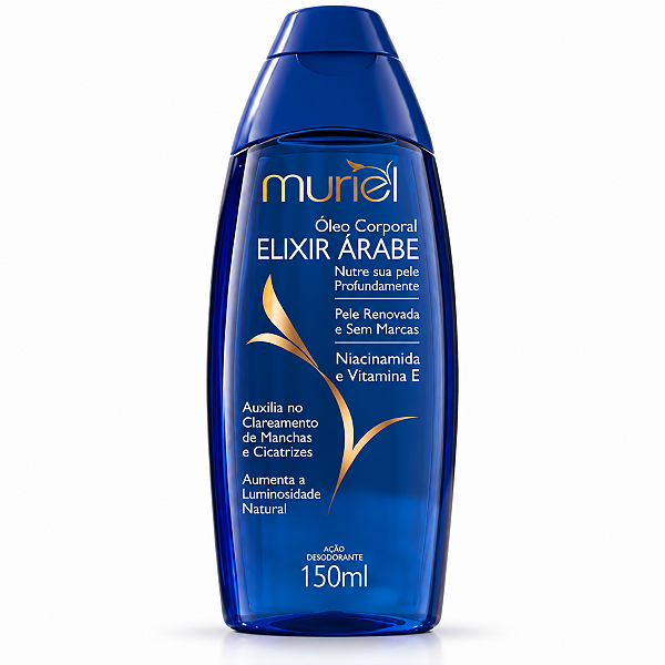 Óleo Corporal Muriel Elixir Árabe Clareamento De Manchas 150ml