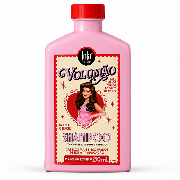 Shampoo Lola Volumão Brilho & Maciez 250ml