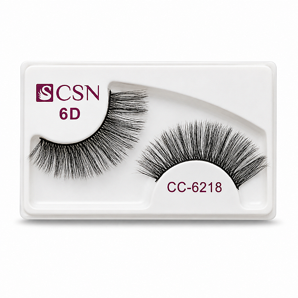 Cílios Postiços Cisne Csn 6D Cc-6218