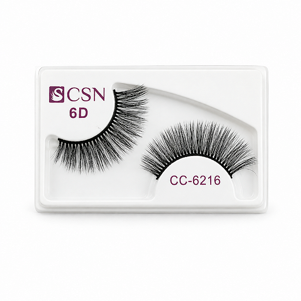 Cílios Postiços Cisne Csn 6D Cc-6216