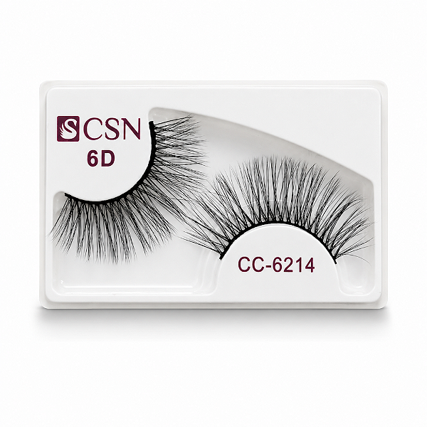 Cílios Postiços Cisne Csn 6D Cc-6214