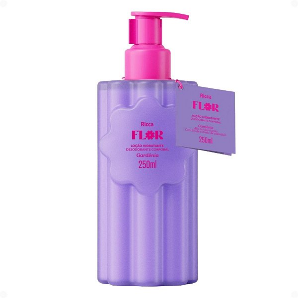 Loção Hidratante Corporal Ricca Flor Gardênia 250ml