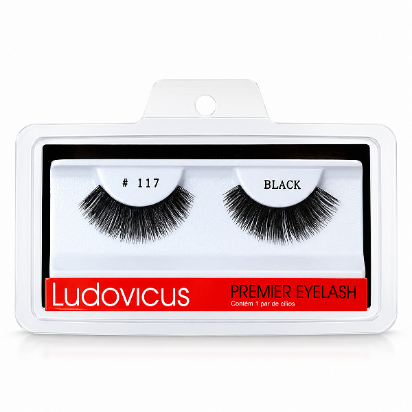 Cílios Postiços Ludovicus Premier Eyelash 117 Black