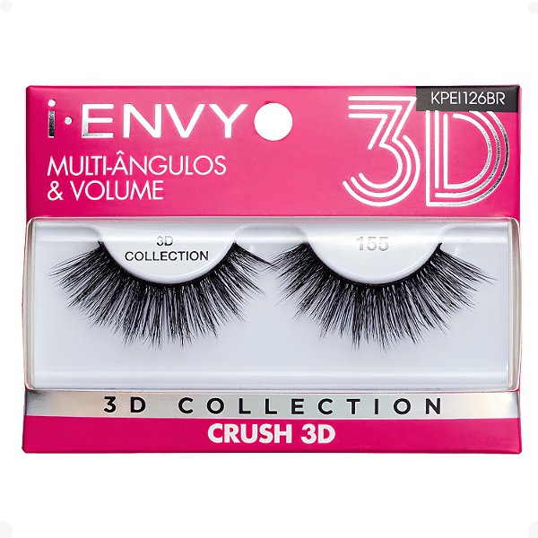 Cílios Postiços Crush 3d Collection 155 Kpei155br I-envy
