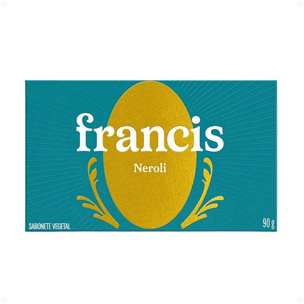 Sabonete Vegetal Em Barra Francis Neroli 90g