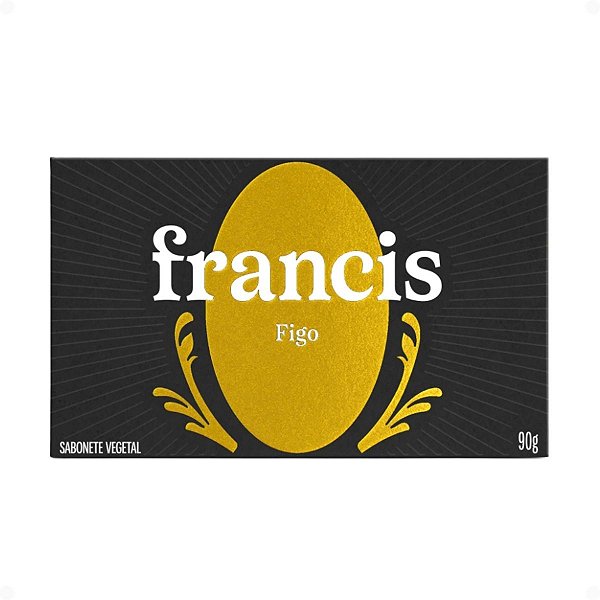 Sabonete Vegetal Em Barra Francis Figo 90g