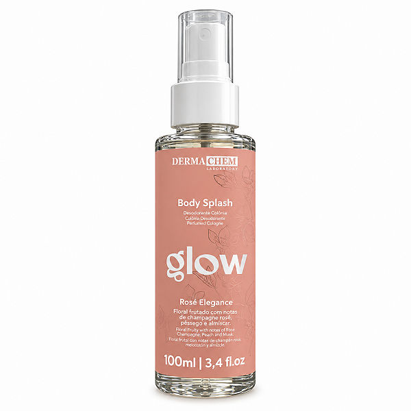 Body Splash Dermachem Glow Rosé Elegance 100ml