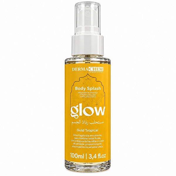 Body Splash Dermachem Glow Gold Tropical 100ml