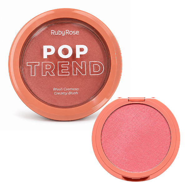 Blush Cremoso Ruby Rose Pop Trend Pt40 Hb-m17-4
