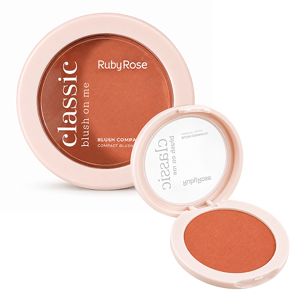 Blush Compacto Ruby Rose Classic Blush On Me Inner Flame Hb-m11-4 5g