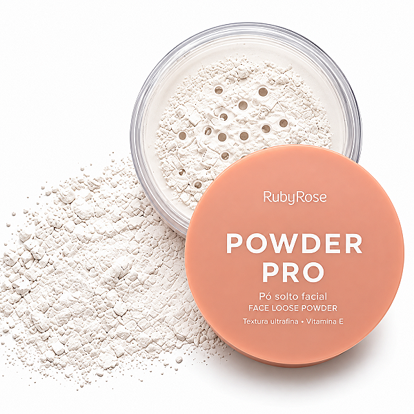 Pó Solto Facial Ruby Rose Powder Pro Ps10 Hb-m400-1 10g