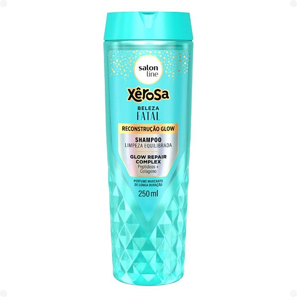 Shampoo Salon Line Xêrosa Beleza Fatal Reconstrução Glow 250ml