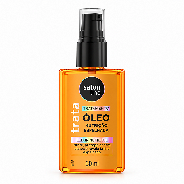 Óleo De Tratamento Salon Line Trata Nutrição Expelhada Elixir Nutri Oil 60ml